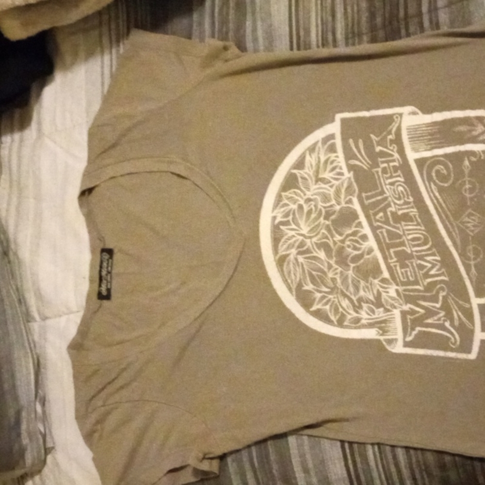 Grey womens Metal Mulisha T L
